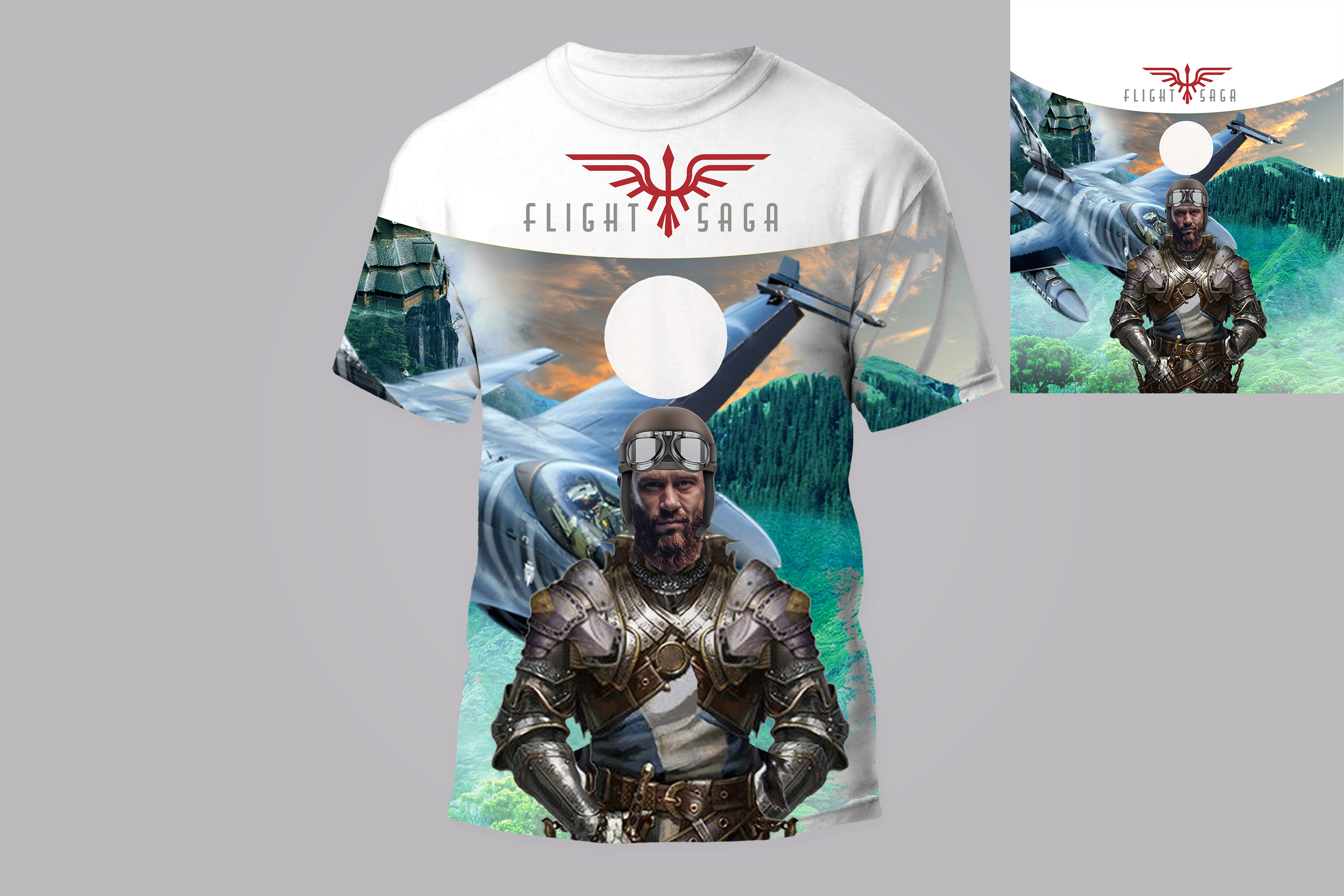 Diseño de Camiseta por amit930 para Flight Saga, Inc | Diseño #30647804