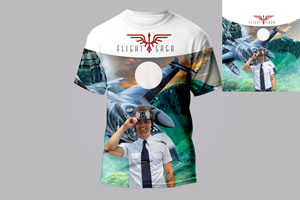 Diseño de Camiseta por amit930 para Flight Saga, Inc | Diseño #30667574