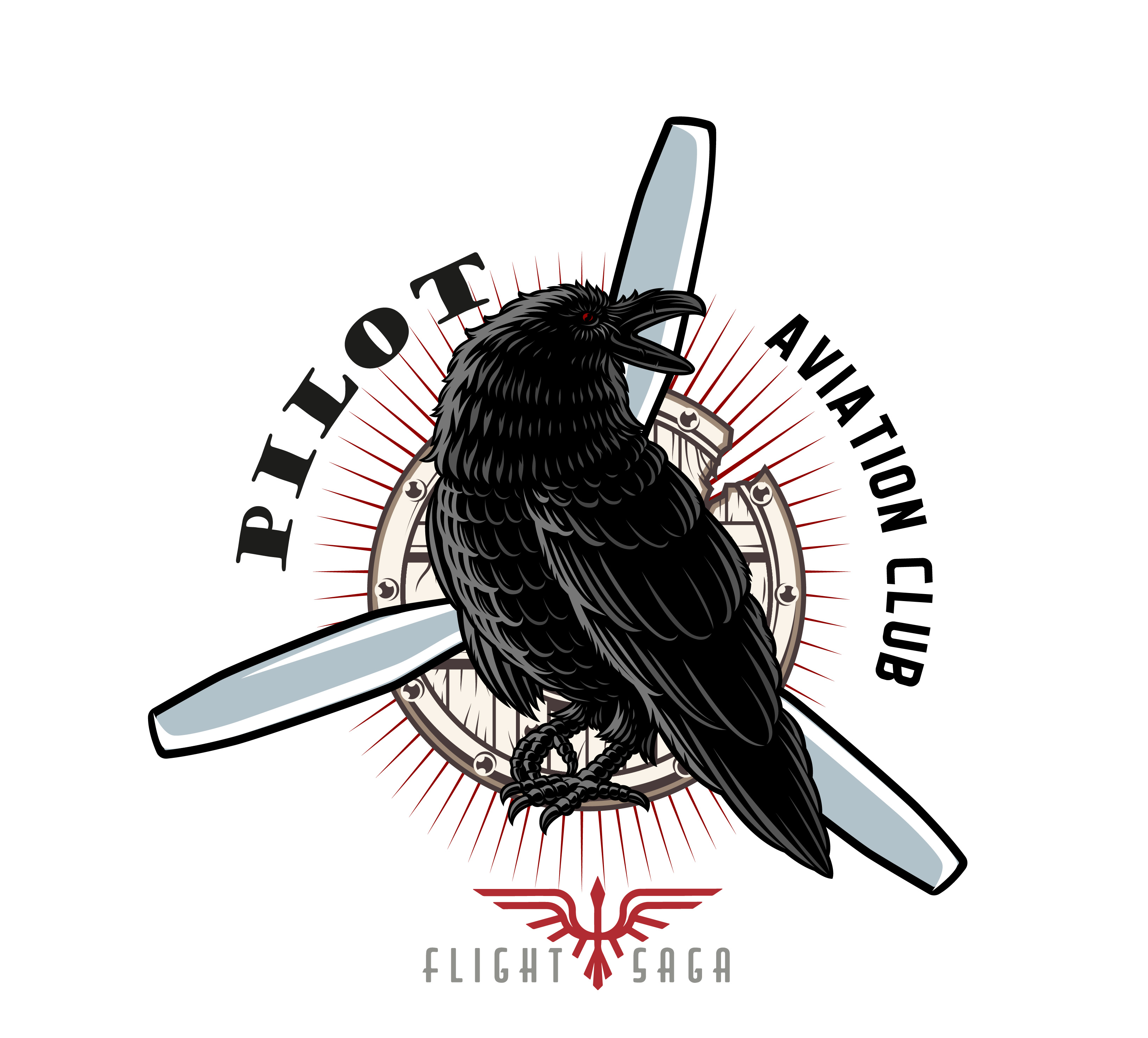 T-shirt Design by Sarina.dsg for Flight Saga, Inc | Design #30638037