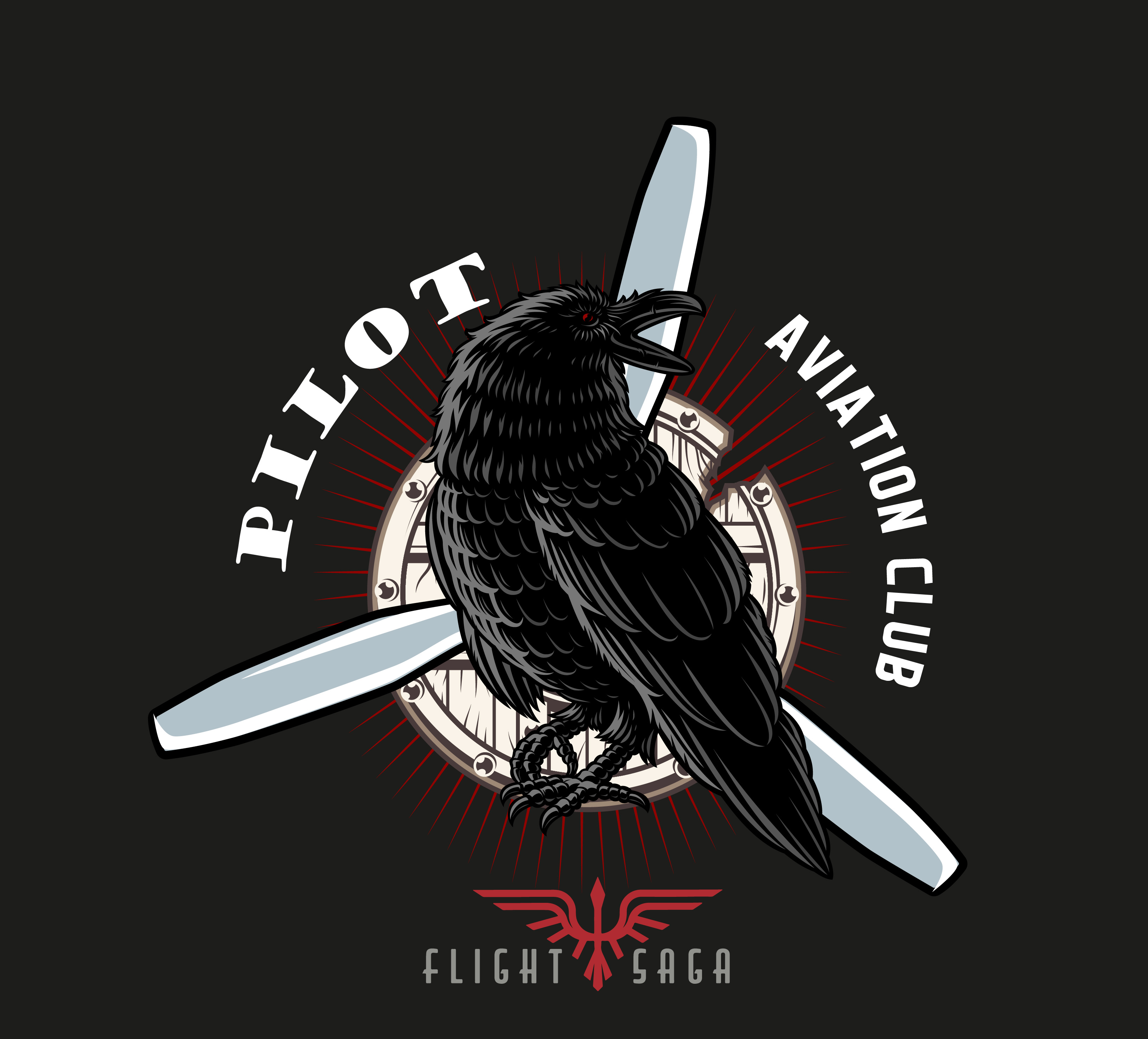 T-shirt Design by Sarina.dsg for Flight Saga, Inc | Design #30638038