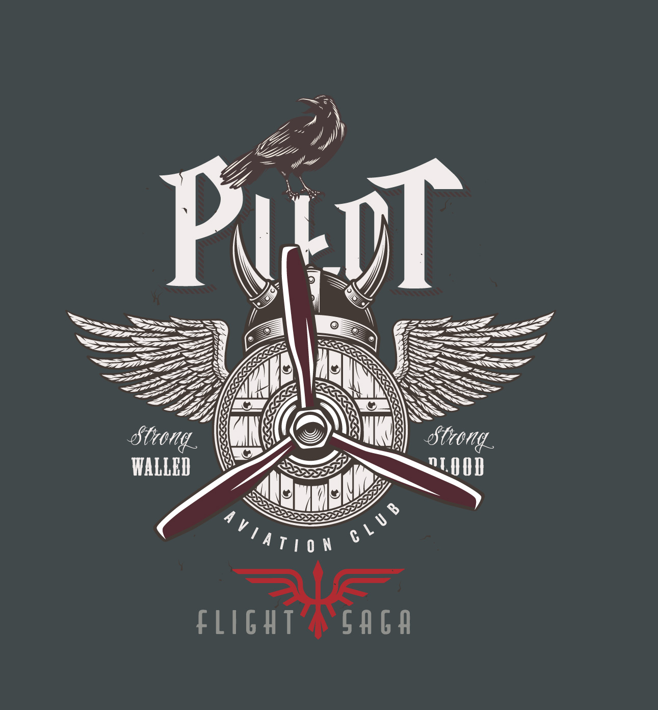 T-shirt Design by Sarina.dsg for Flight Saga, Inc | Design #30638195
