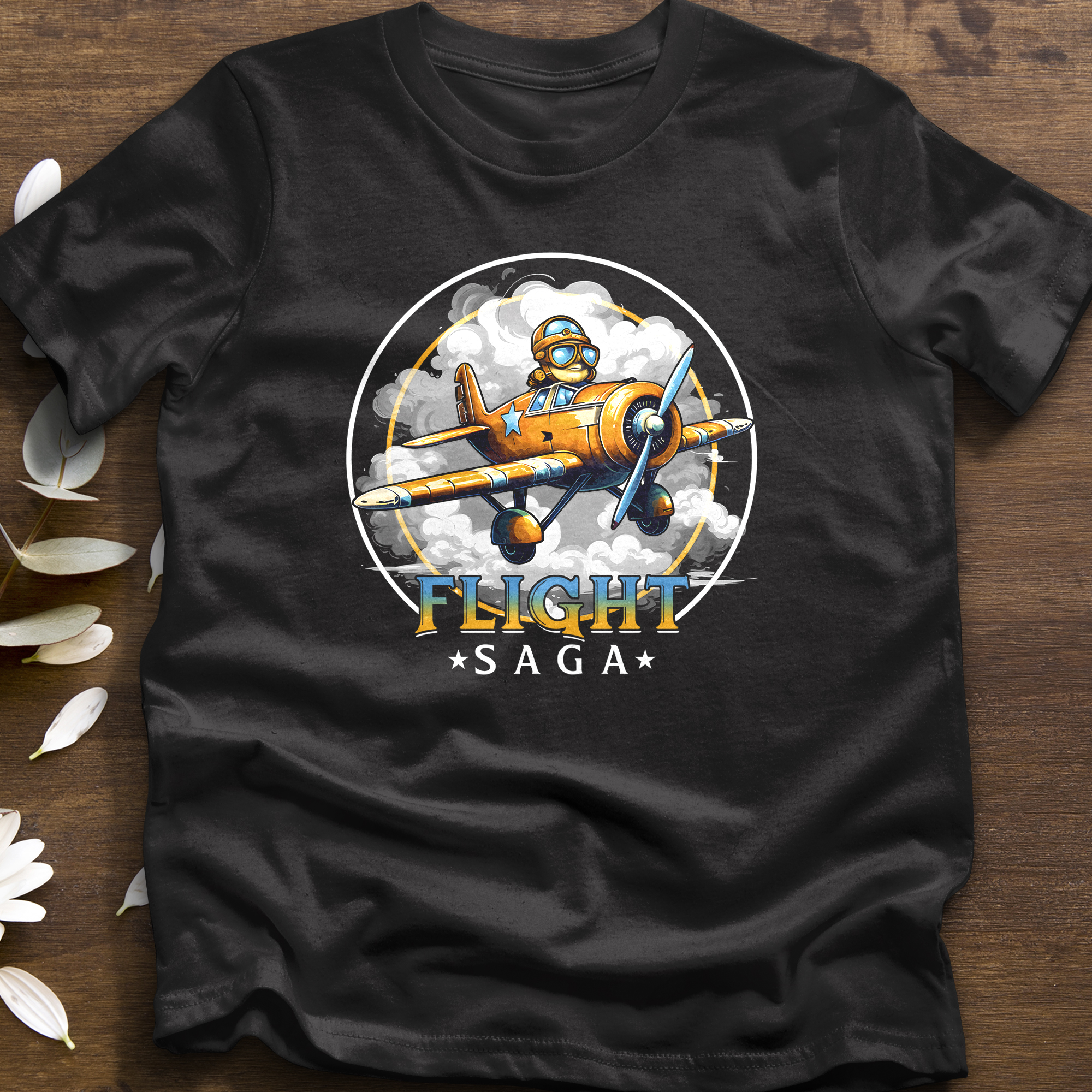 T-shirt Design by tasvilastudio for Flight Saga, Inc | Design #30669524