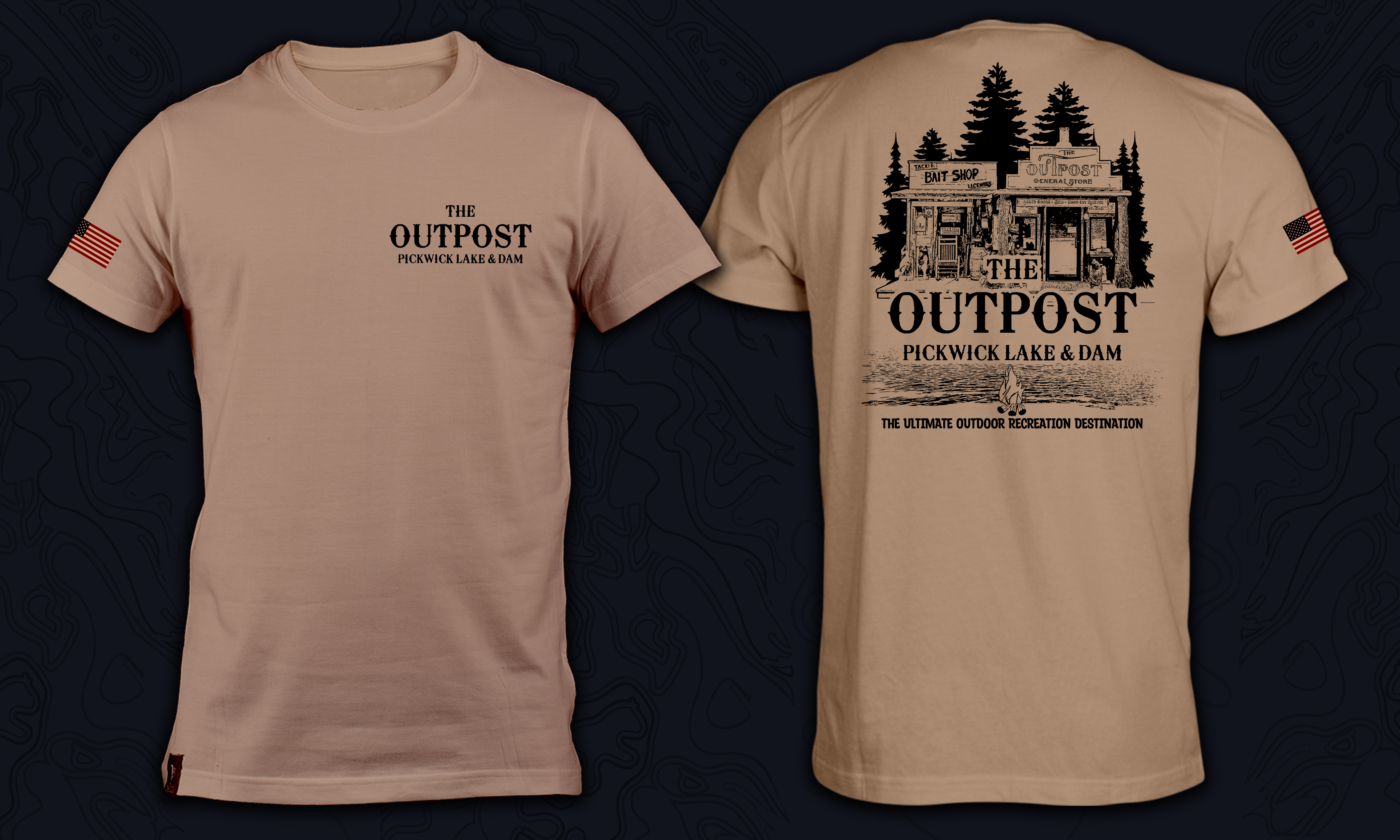 T-shirt Design by Graphic Storm for The Outpost | Design #30642415