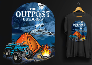 T-shirt Design by Md. Humayun for The Outpost | Design: #30655067