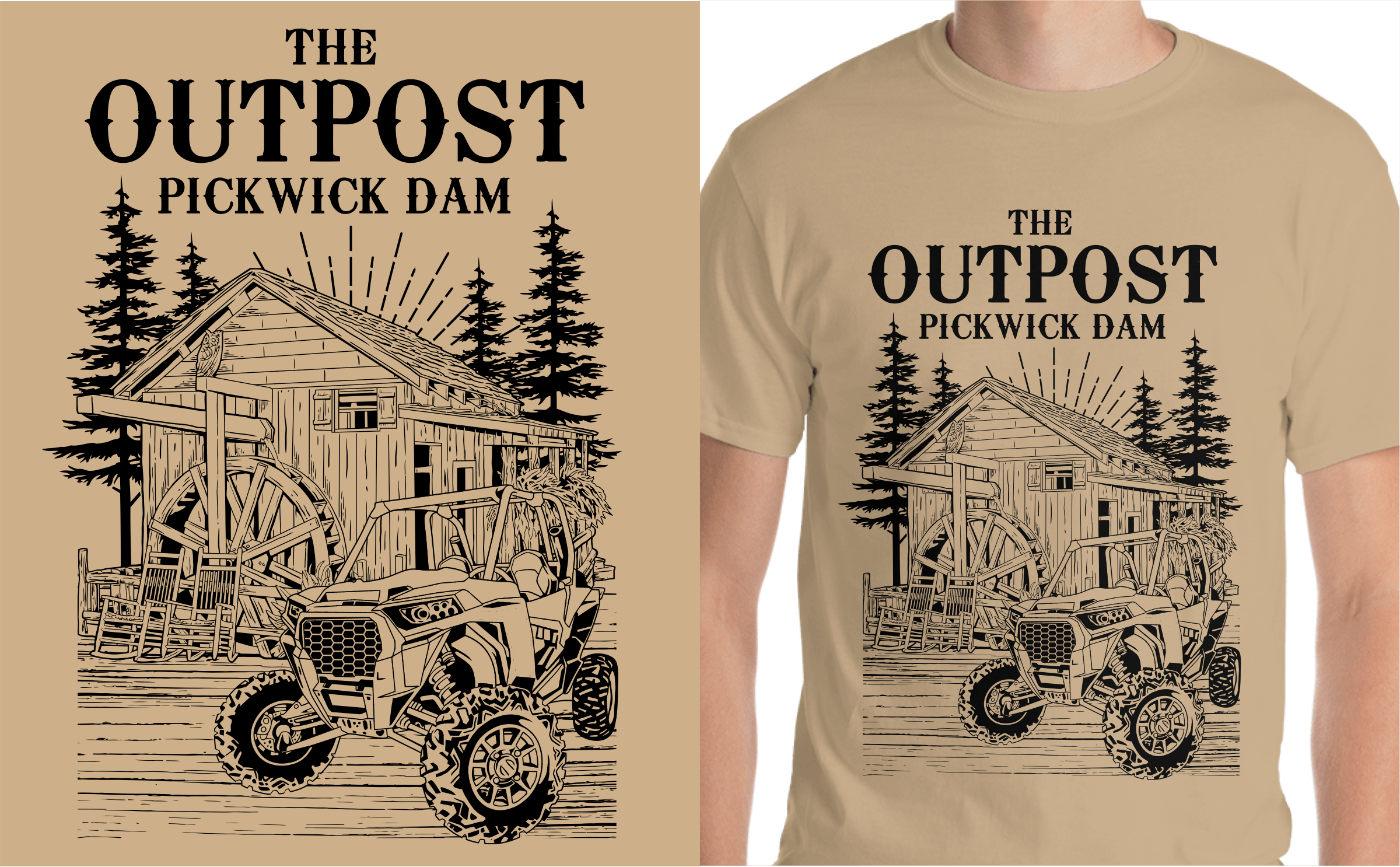 Design de T-shirt par Yakuza20 pour The Outpost | Design #30669915