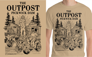 T-shirt Design by Yakuza20 for The Outpost | Design: #30673470
