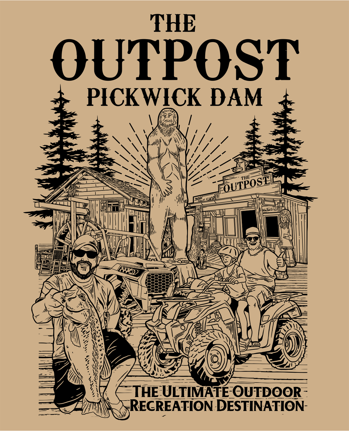 T-shirt Design by Yakuza20 for The Outpost | Design #30673567