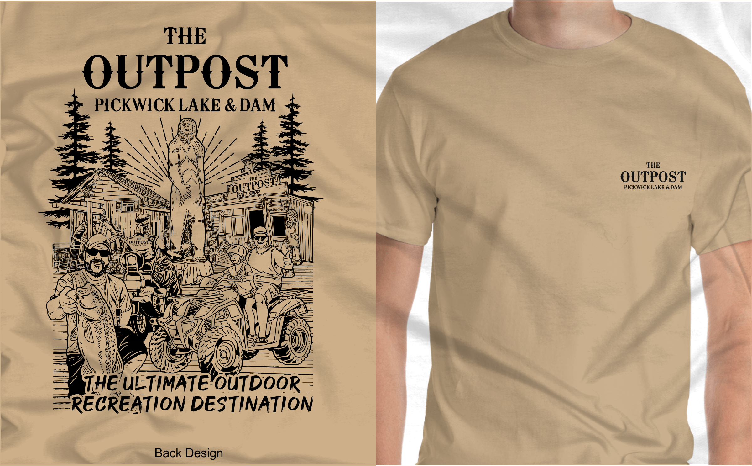 T-shirt Design by Yakuza20 for The Outpost | Design #30684091
