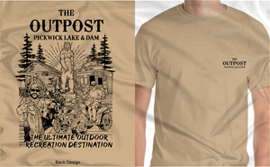 T-shirt Design by Yakuza20 for The Outpost | Design: #30684091