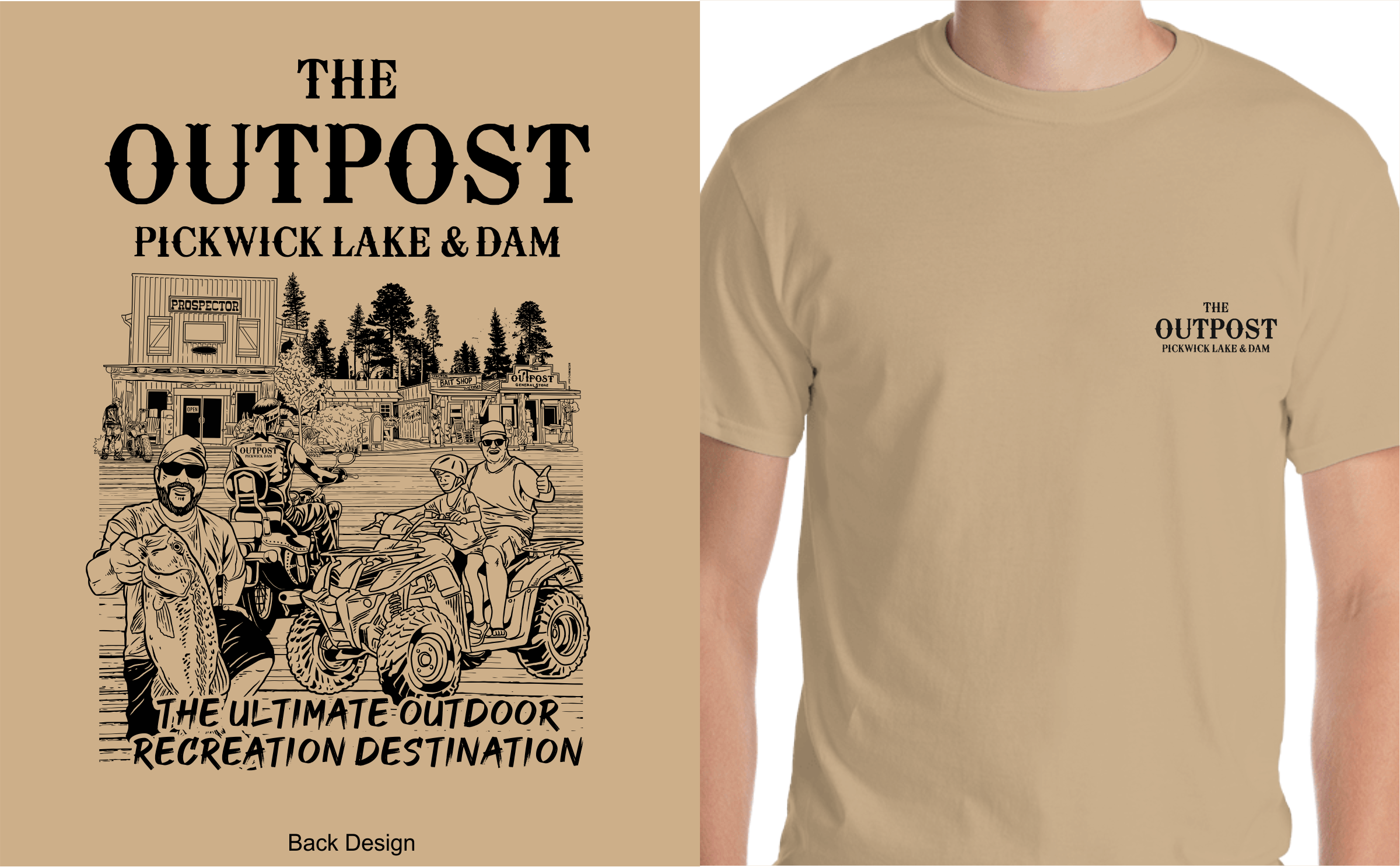 T-shirt Design by Yakuza20 for The Outpost | Design #30755421