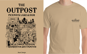 T-shirt Design by Yakuza20 for The Outpost | Design: #30755421