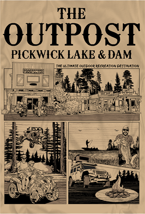 T-shirt Design by Yakuza20 for The Outpost | Design: #30755563