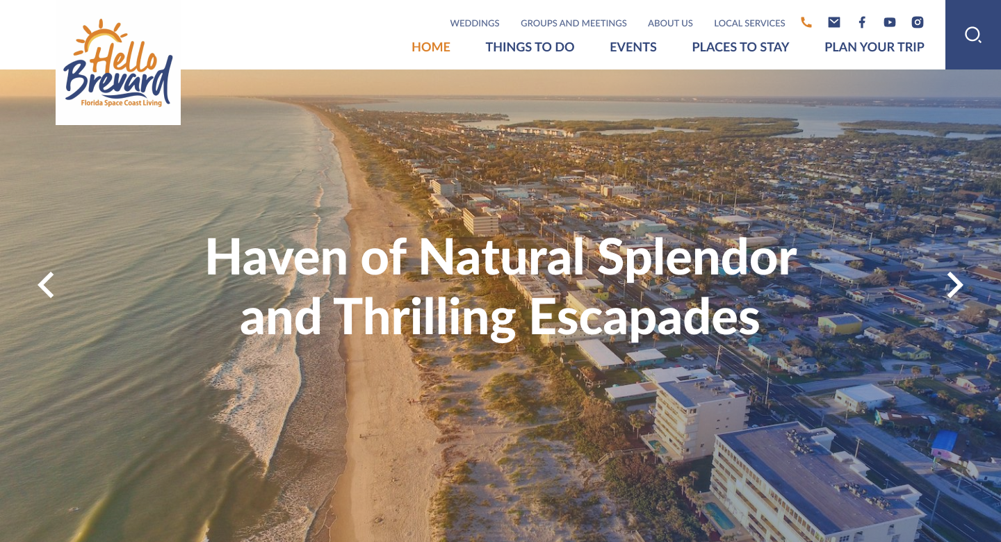 Web Design by Lahiru Nanayakkara for Hello Brevard | Design #30639398