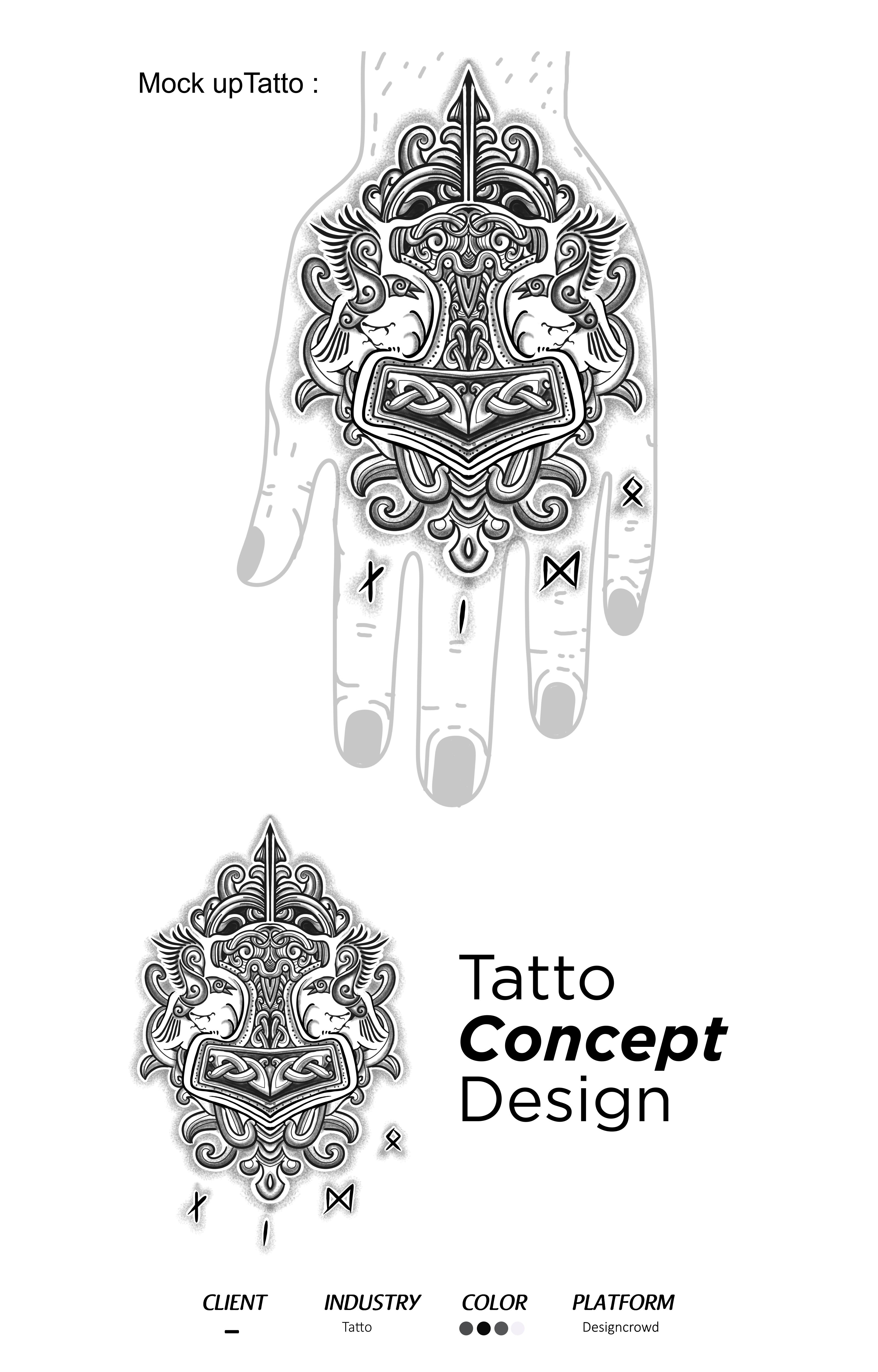 Tattoo Design by candraagungdwiatmaja for this project | Design #30669851