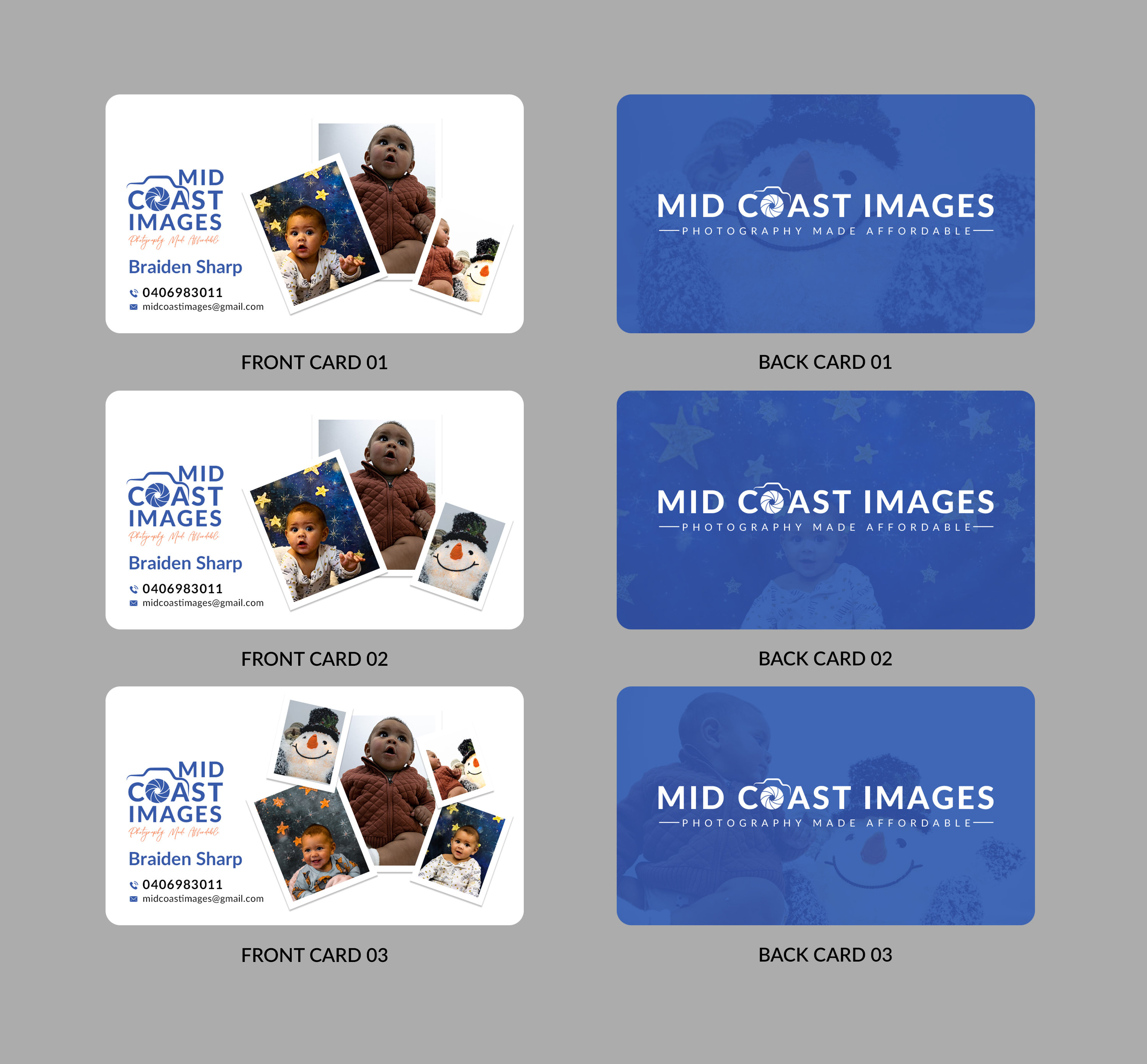 Business Card Design by Sun Moon Graphic Designer for Mid coast images  | Design #30634728