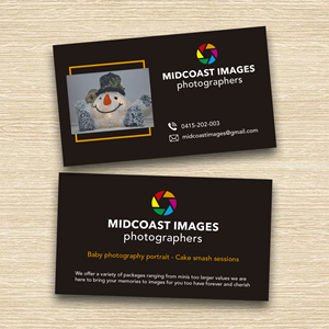 Business Card Design by Wally_F for Mid coast images  | Design: #30628721