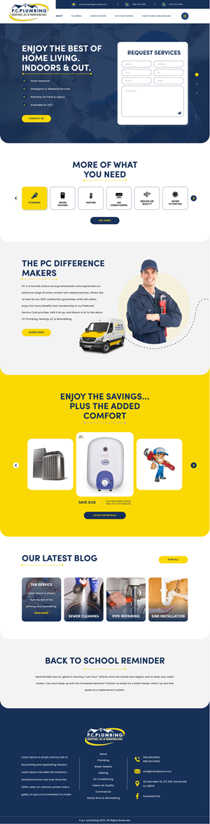 Web Design by Hafsa Fatymah for this project | Design: #30636053