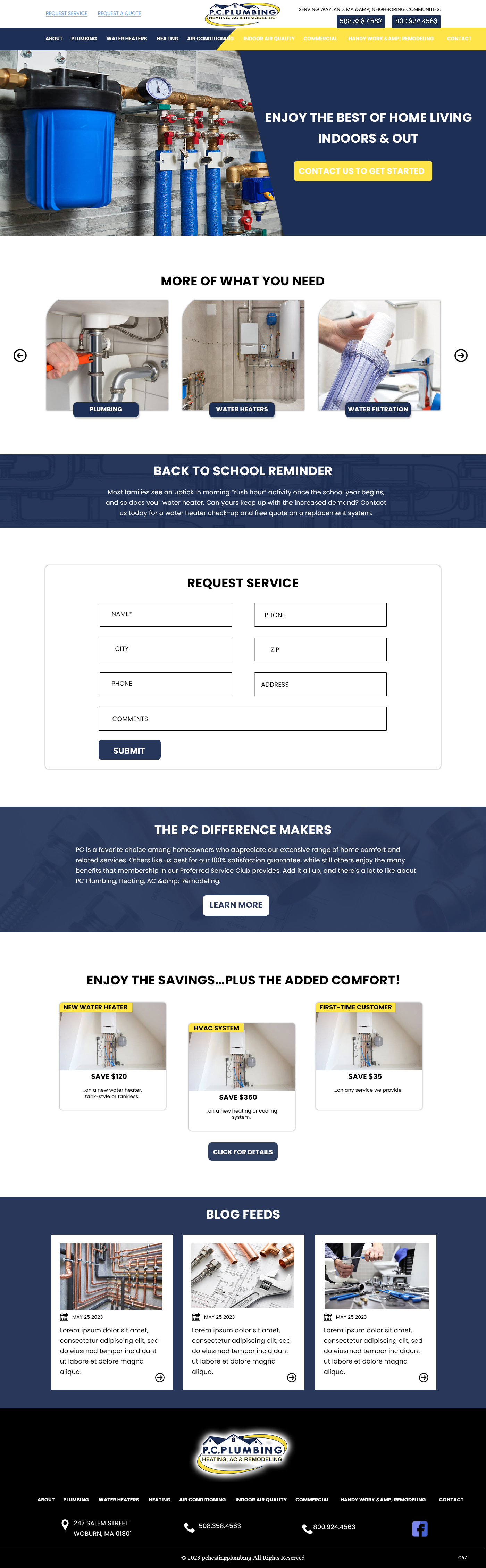 Web Design by pb for this project | Design #30638702