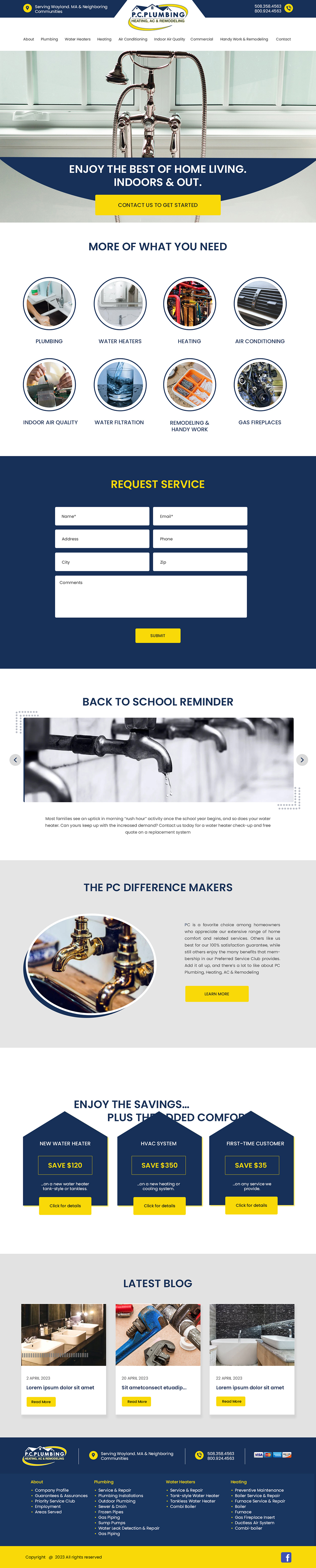 Web Design by Creations Box 2015 for this project | Design #30667115