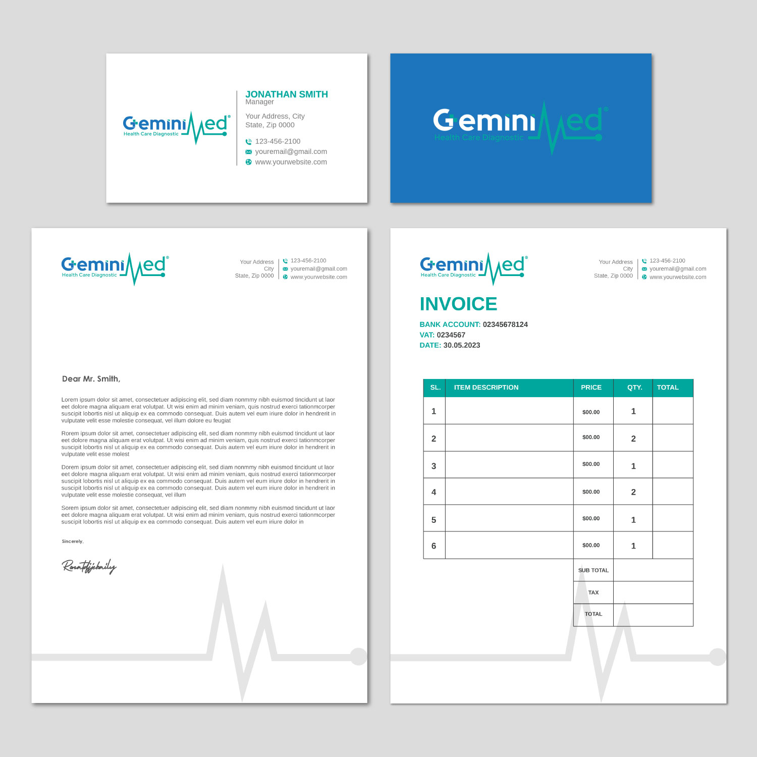 Stationery Design by LAXMI DESIGNHUB for this project | Design #30630645