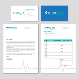 Stationery Design by Pictorial for this project | Design #30630645