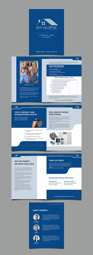 Catalogue Design by Fine Graphics House for MY NURSE ONE, LLC | Design: #30642259