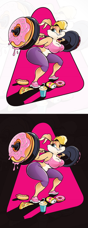 Design de T-shirt par Suprakash 3 pour Thicc Treats | Design #30669355