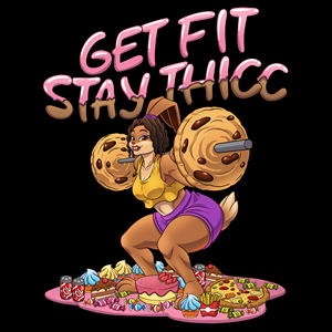 T-shirt Design by Mike Botin for Thicc Treats | Design: #30650619