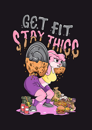 T-shirt Design by Benediction Studio for Thicc Treats | Design: #30648718