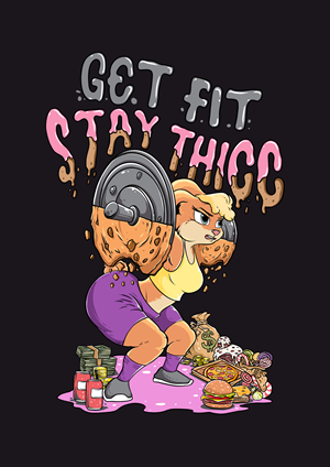 T-shirt Design by Benediction Studio for Thicc Treats | Design: #30648719