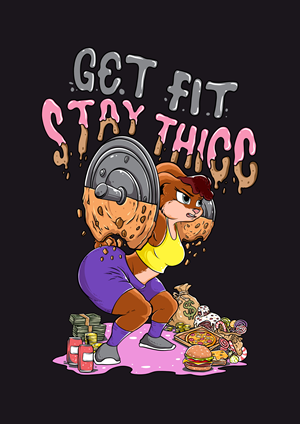 Design de T-shirt par Benediction Studio pour Thicc Treats | Design #30648767