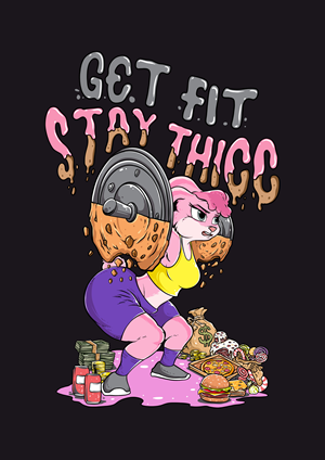 T-shirt Design by Benediction Studio for Thicc Treats | Design: #30793642