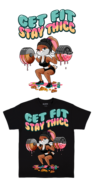 Design de T-shirt par Golden Star pour Thicc Treats | Design #30657279