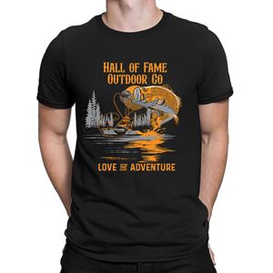 Diseño de Camiseta por Monica Frieda para Hall of Fame Outdoor Co. | Diseño: #30638727