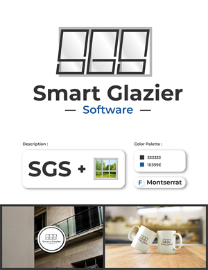 Logo Design by godly97 for Smart Glazier Software | Design: #30656662