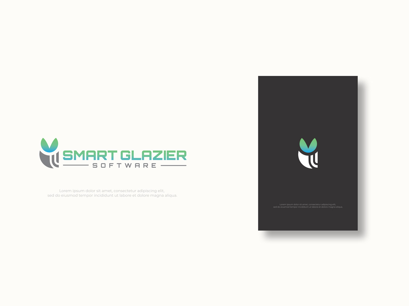 Logo Design by Senpachie for Smart Glazier Software | Design #30639744