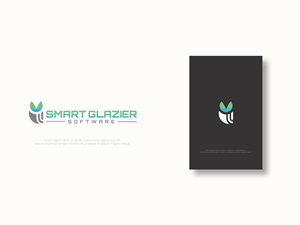 Logo-Design von Locke+ für Smart Glazier Software | Design: #30639744