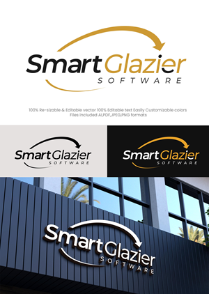Logo Design by Design Athics for Smart Glazier Software | Design: #30645443