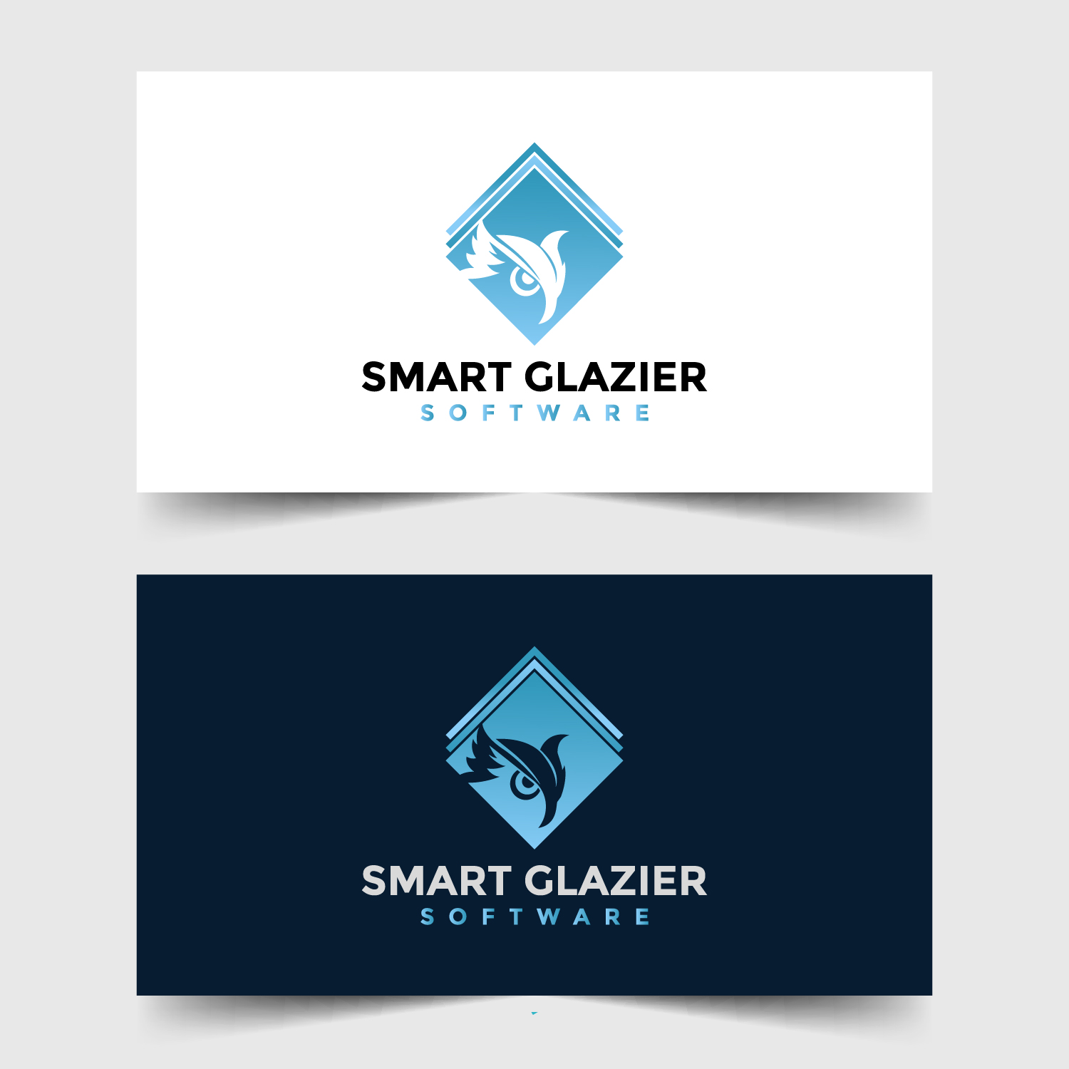 Logo Design by Chus for Smart Glazier Software | Design #30677679