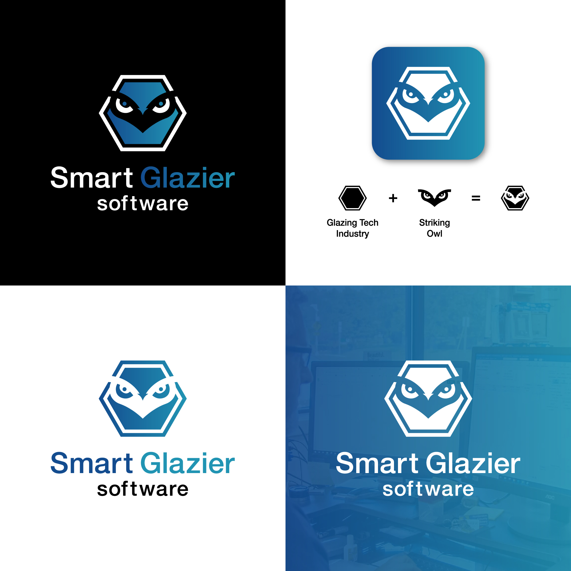 Logo Design by Muqri Sufri for Smart Glazier Software | Design #30677155
