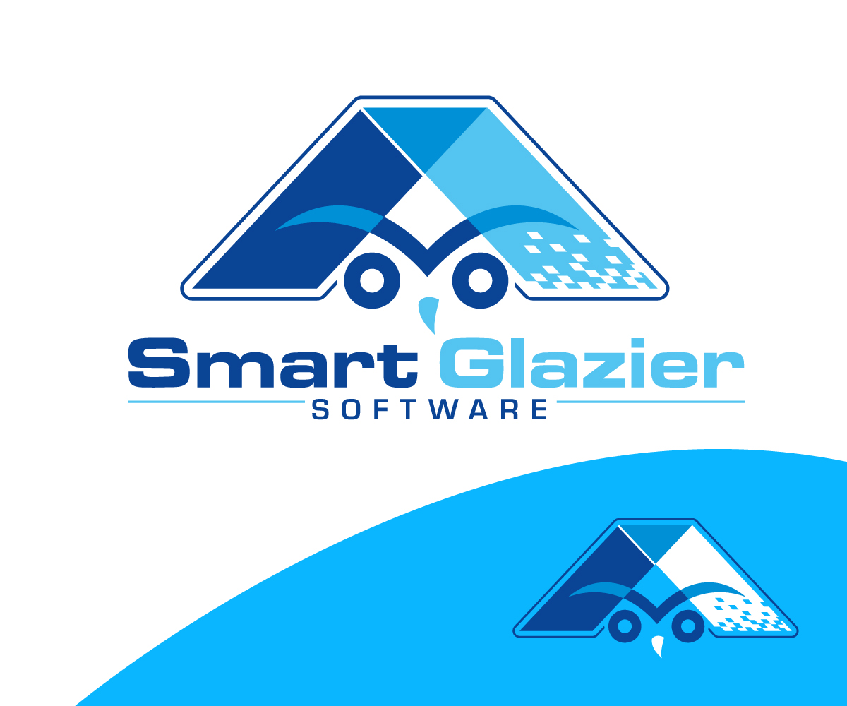 Logo Design by Paint-Tools for Smart Glazier Software | Design #30637558