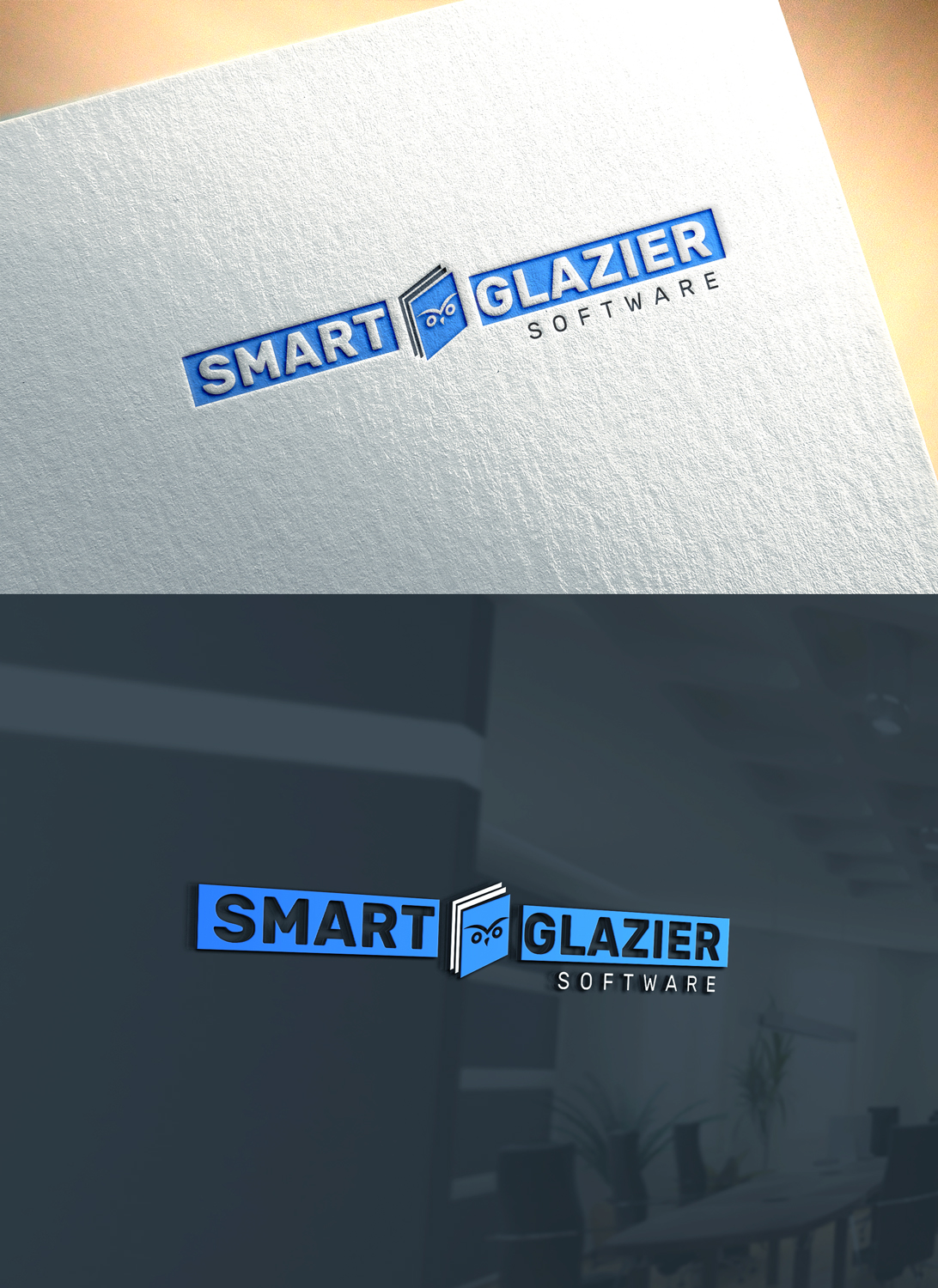 Logo Design by RaKu 2 for Smart Glazier Software | Design #30677522