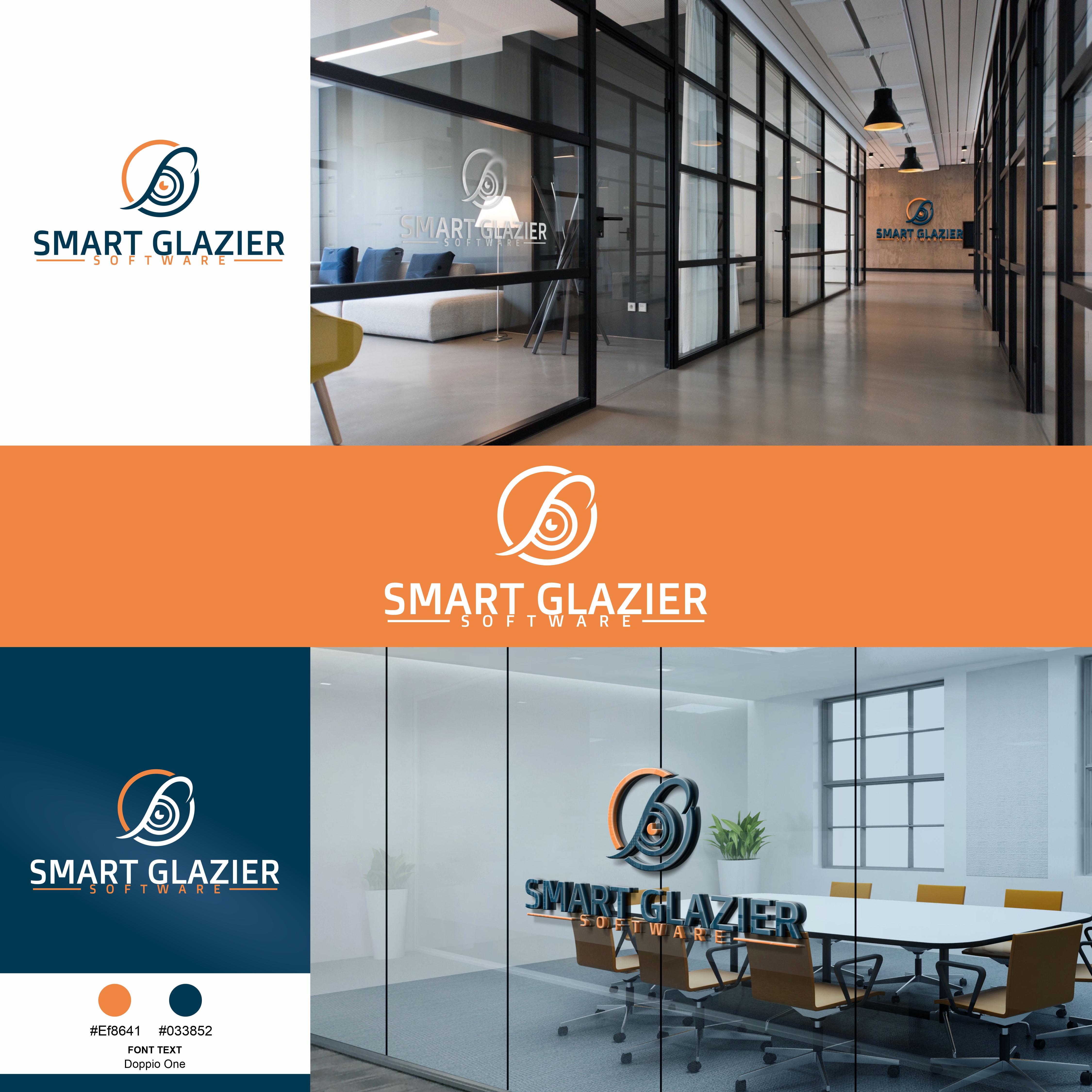 Logo Design by enka94 for Smart Glazier Software | Design #30641960