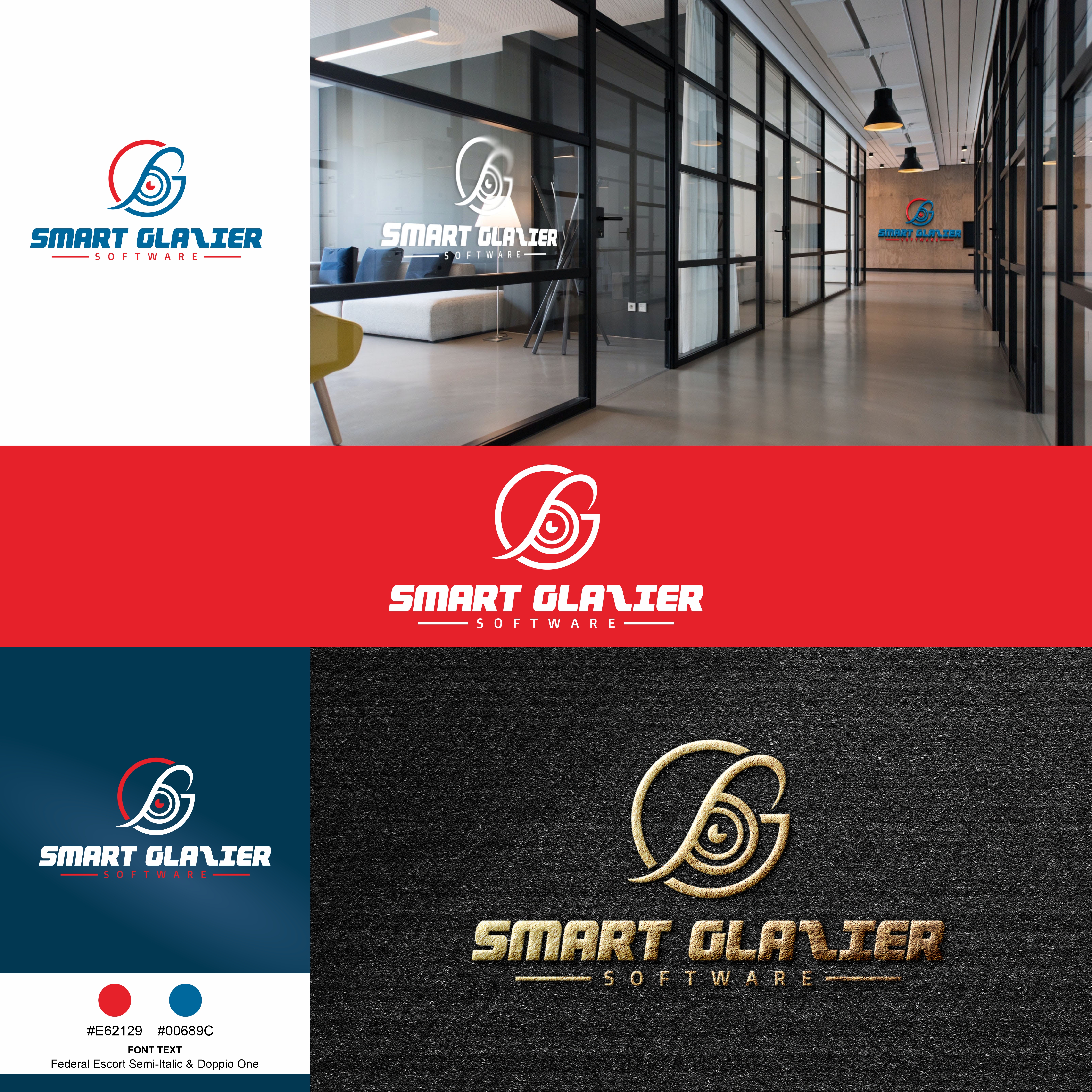 Logo Design by enka94 for Smart Glazier Software | Design #30642051