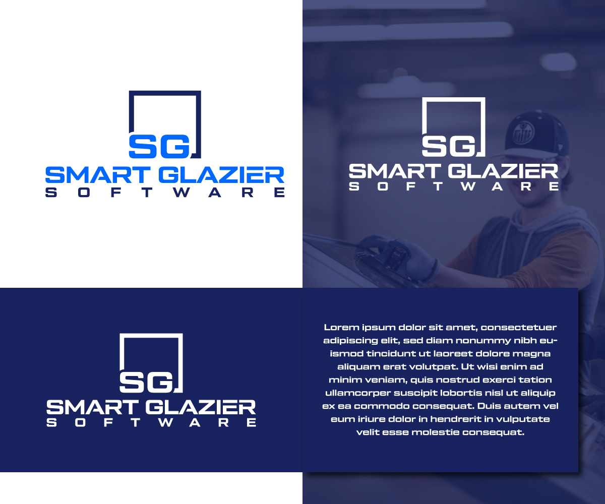 Logo Design by Sadia_Akter for Smart Glazier Software | Design #30669679