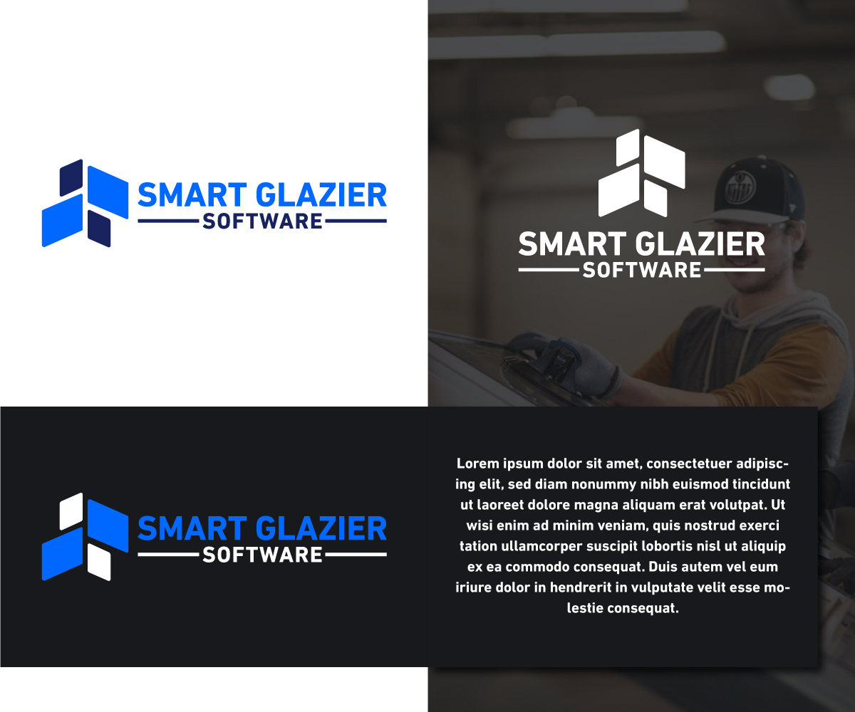 Diseño de Logo por Sadia_Akter para Smart Glazier Software | Diseño #30669681