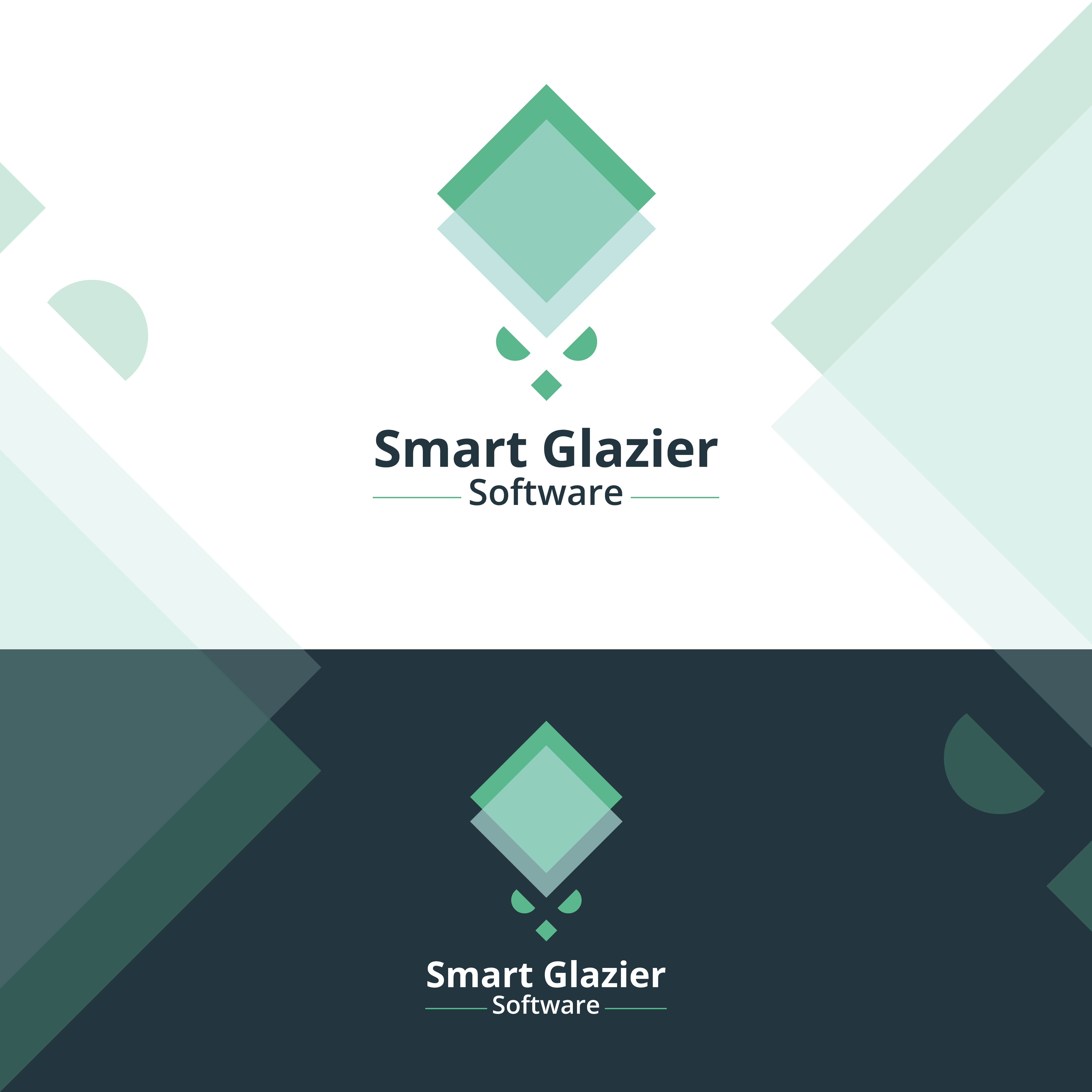 Logo Design by Meha Han for Smart Glazier Software | Design #30649385