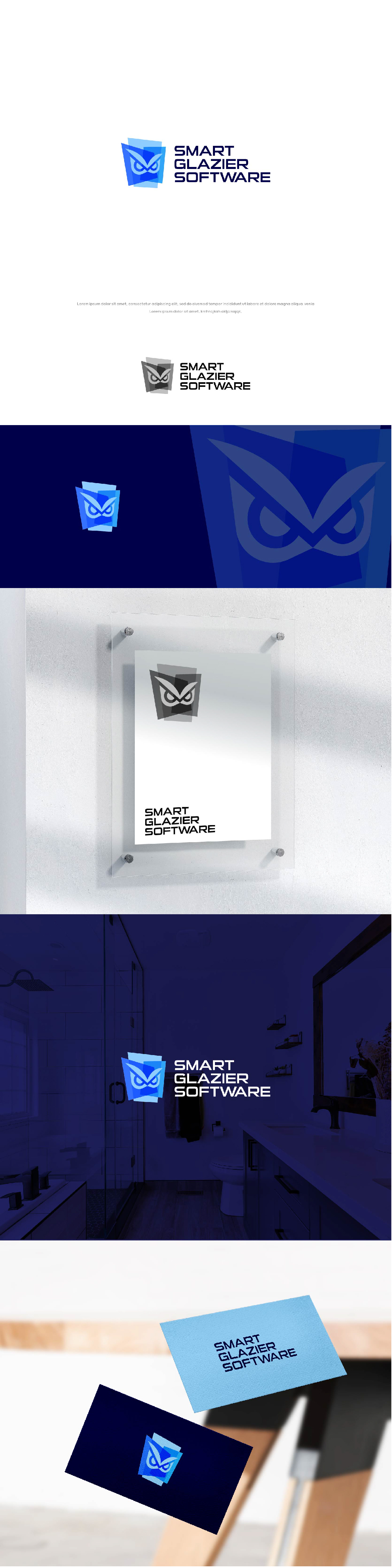 Diseño de Logo por bestdesignzzz para Smart Glazier Software | Diseño #30644706