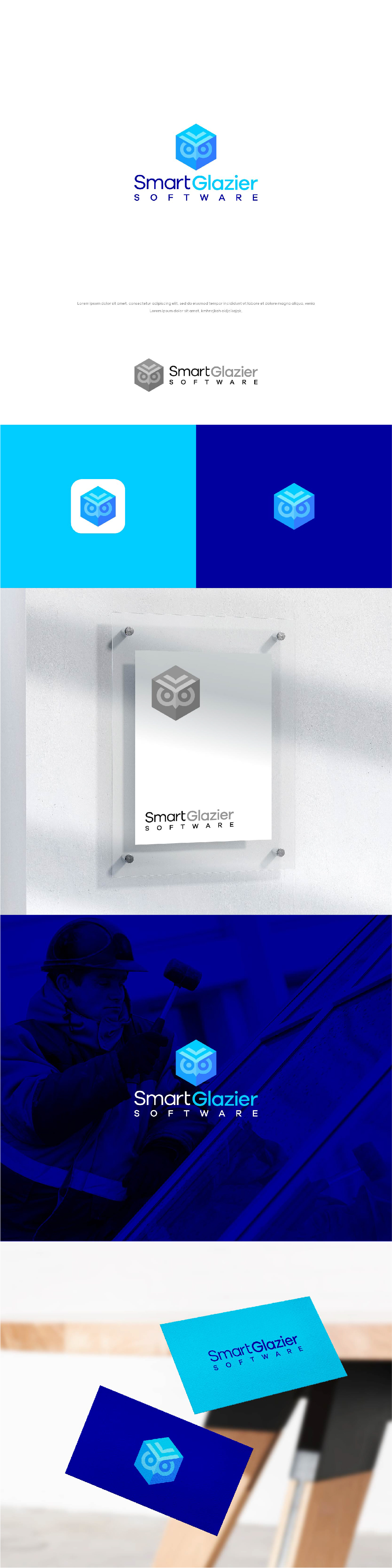 Logo Design by bestdesignzzz for Smart Glazier Software | Design #30644707