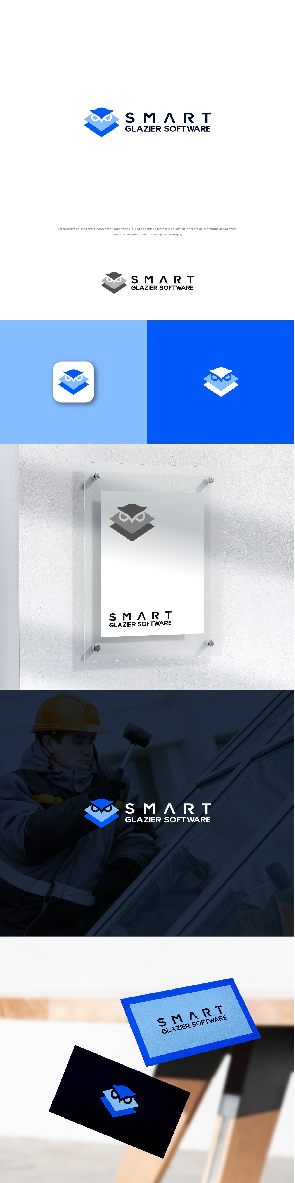 Diseño de Logo por bestdesignzzz para Smart Glazier Software | Diseño #30651573